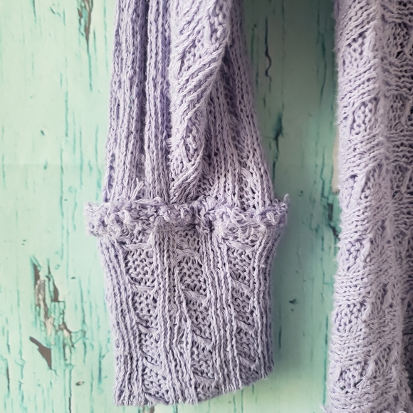 We The Free Thien's Hacci Top in Periwinkle - Picture 6 of 8